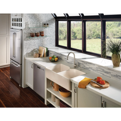 Haysfield Chrome one-handle high arc kitchen faucet