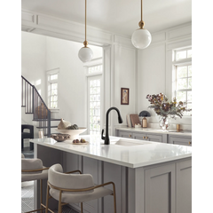 Georgene MotionSense Wave One-Handle Pulldown Touchless Kitchen Faucet