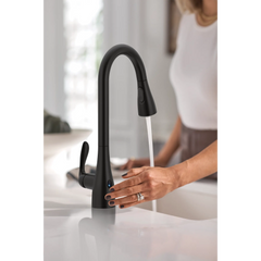 Georgene MotionSense Wave One-Handle Pulldown Touchless Kitchen Faucet