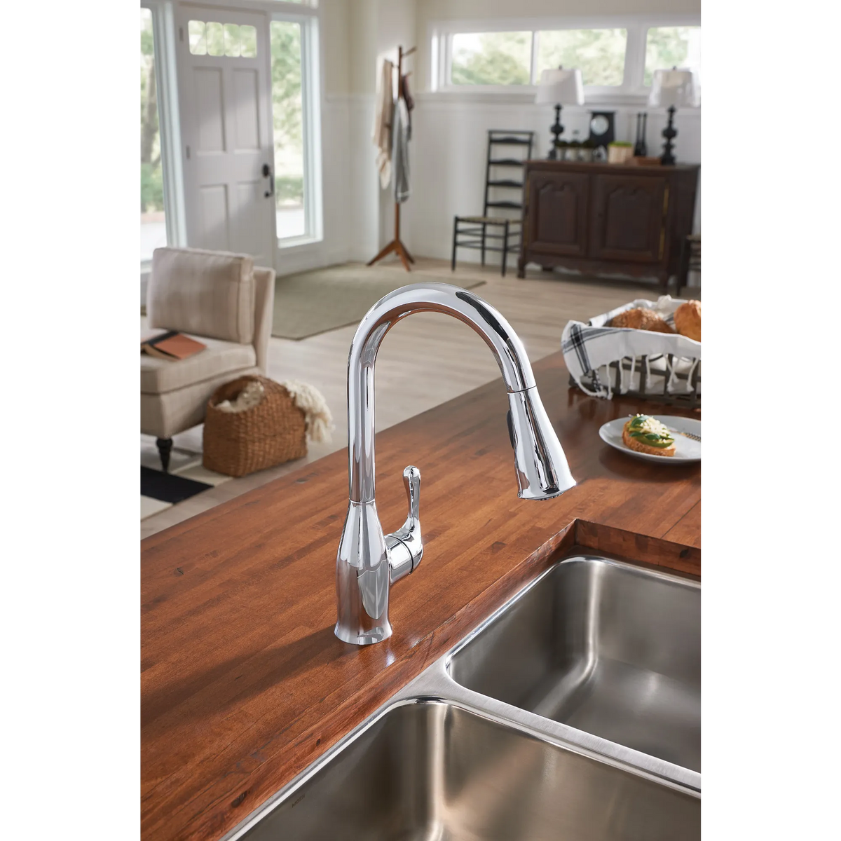 Kaden One-Handle Pulldown Kitchen Faucet