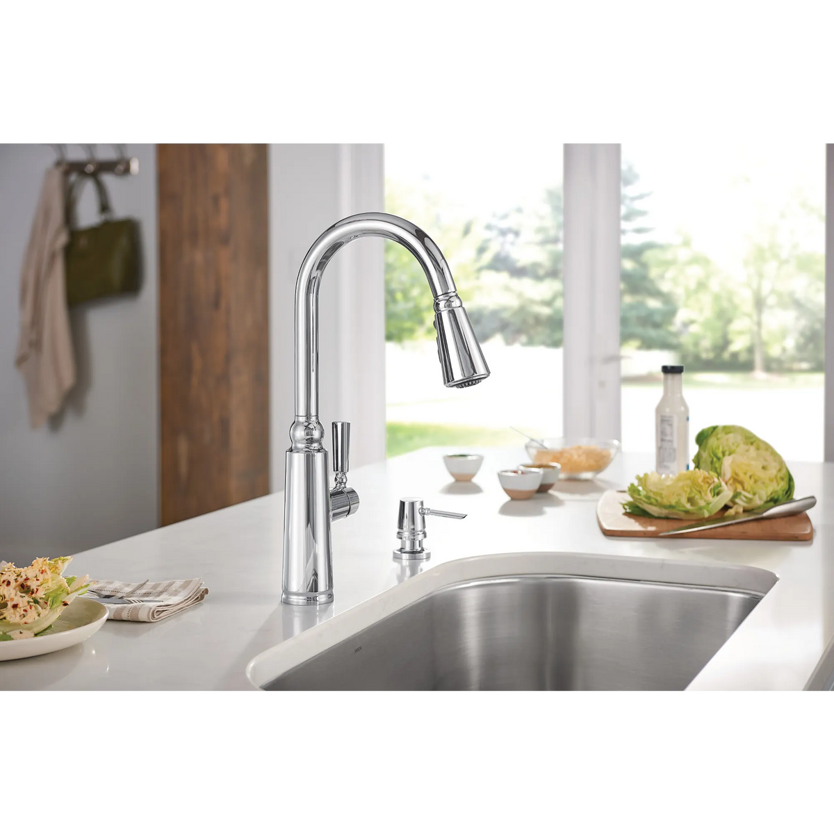 Coretta One-Handle Pulldown Kitchen Faucet