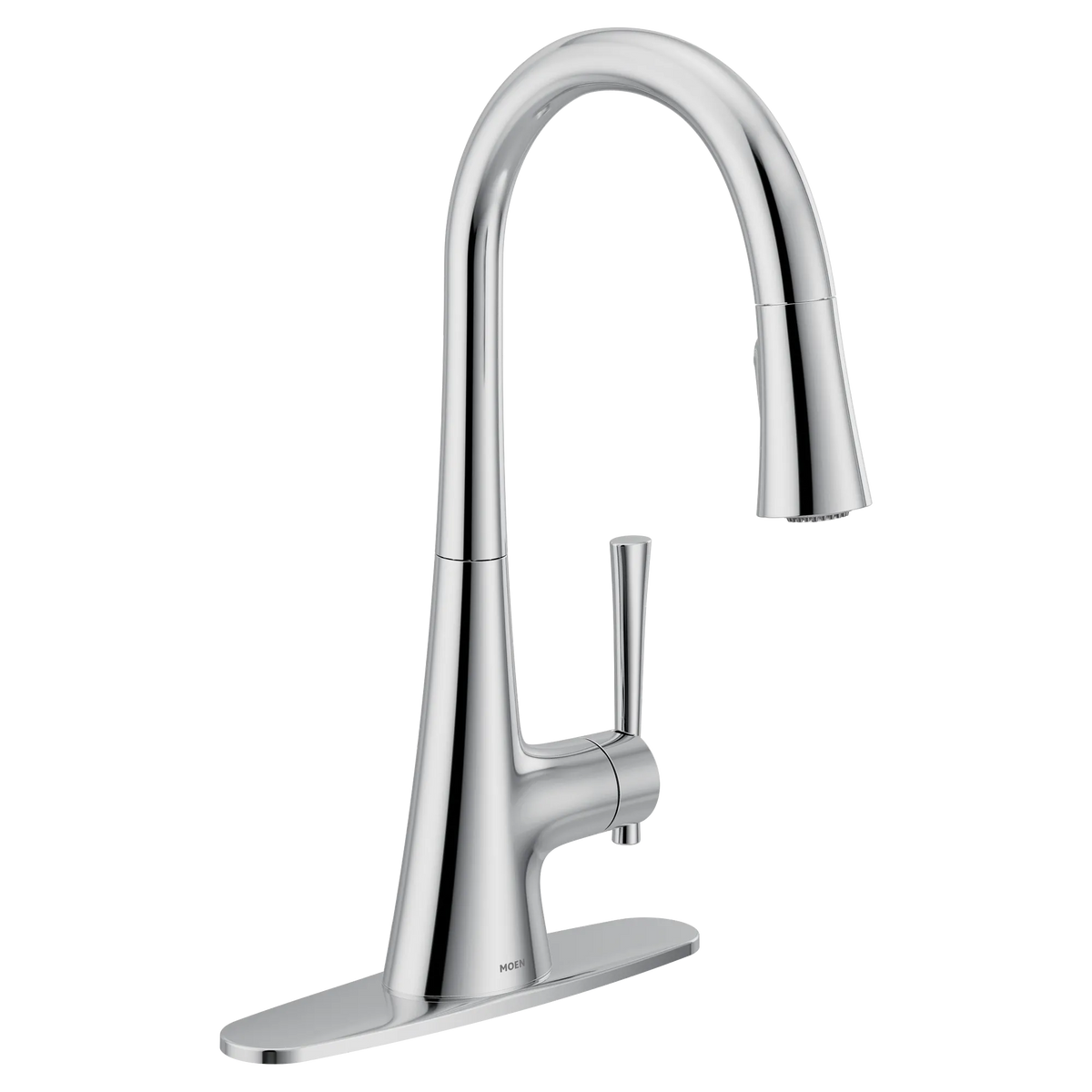 Kurv One-handle High Arc Pulldown Kitchen Faucet