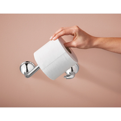 Jansen Chrome 8" Pivoting Toilet Paper Holder