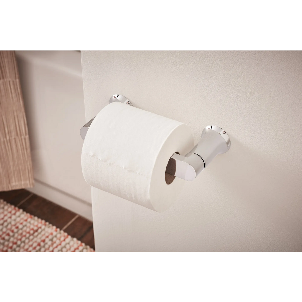 Genta LX Chrome Pivoting Toilet Paper Holder