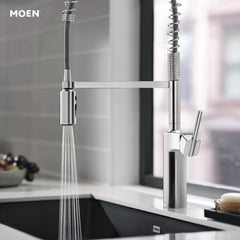 Inara One-Handle Pre-Rinse Spring Pulldown Kitchen Faucet