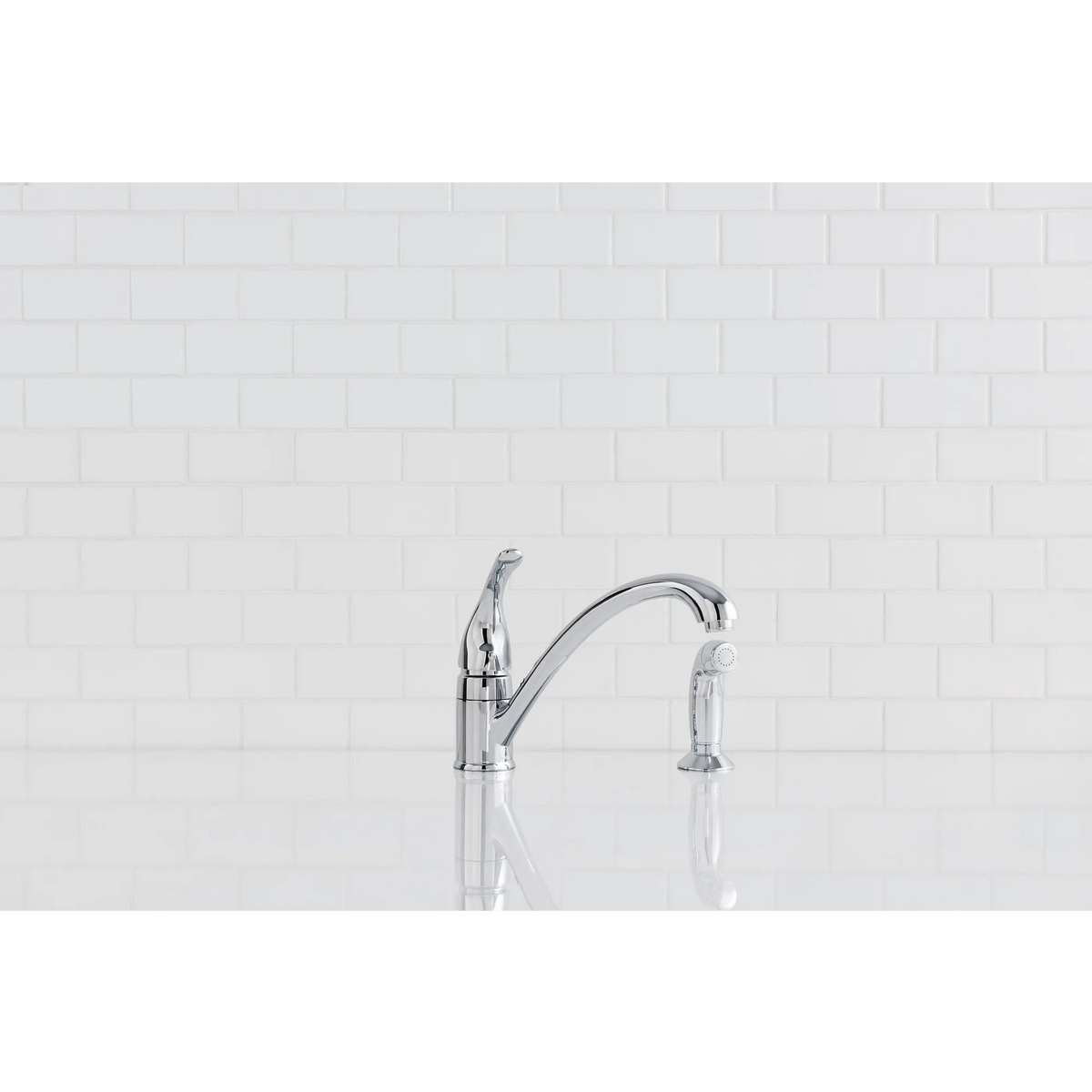Torrance One-Handle Low Arc Kitchen Faucet
