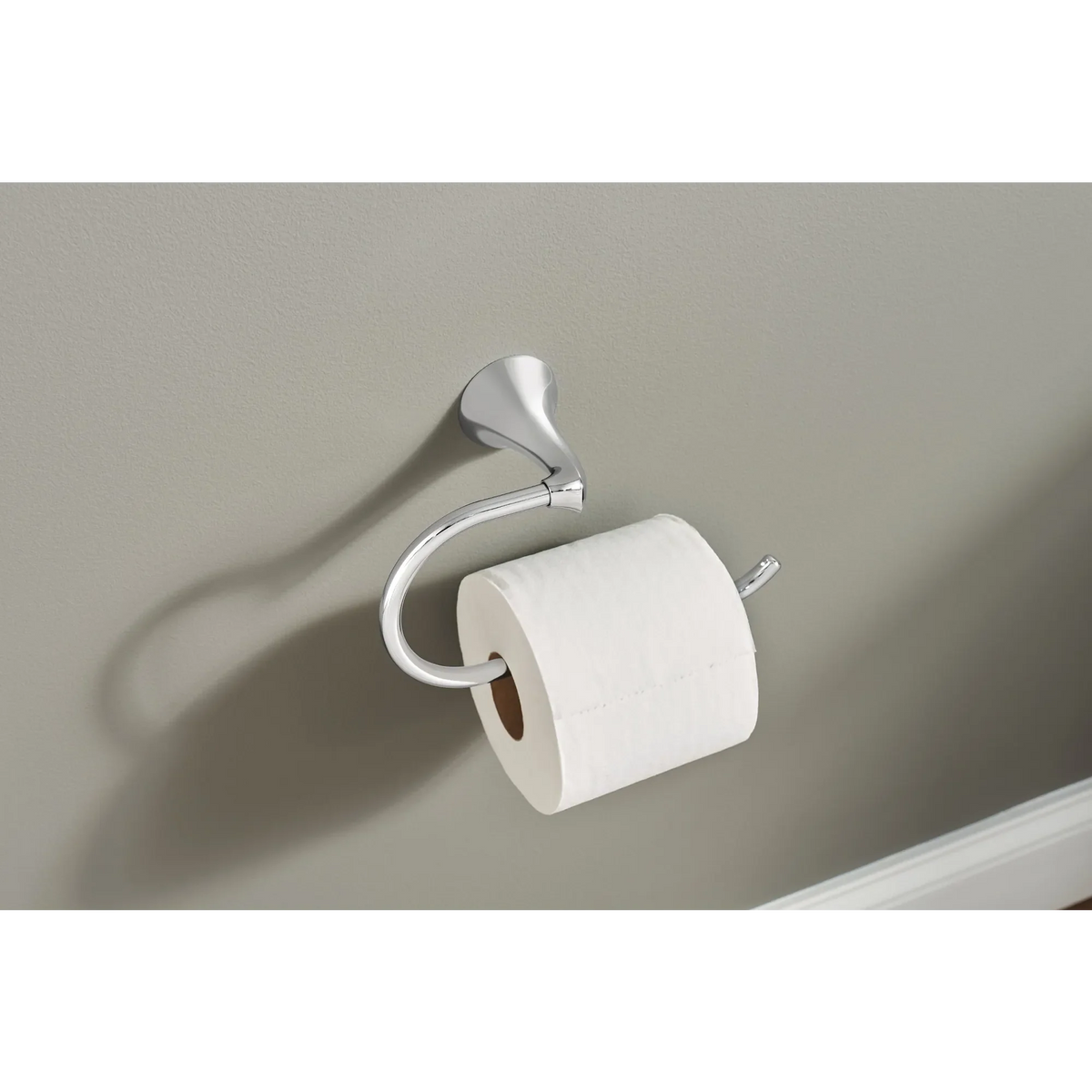 Darcy Chrome European Toilet Paper Holder