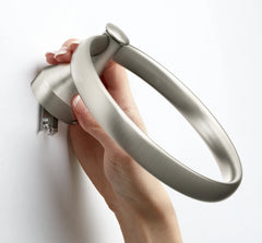 Hamden Spot resist brushed nickel Towel Ring