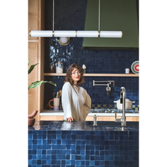 Tenon One-handle High Arc Pulldown Kitchen Faucet