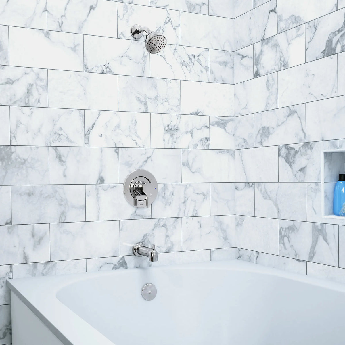 Vichy Chrome Posi-Temp(R) Eco-Performance Tub/Shower