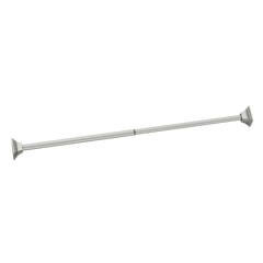 Tension Rod Straight Tension Shower Rod Brushed Nickel