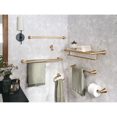 Jase Chrome towel shelf