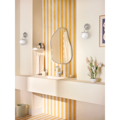 Cia Chrome one globe bath light