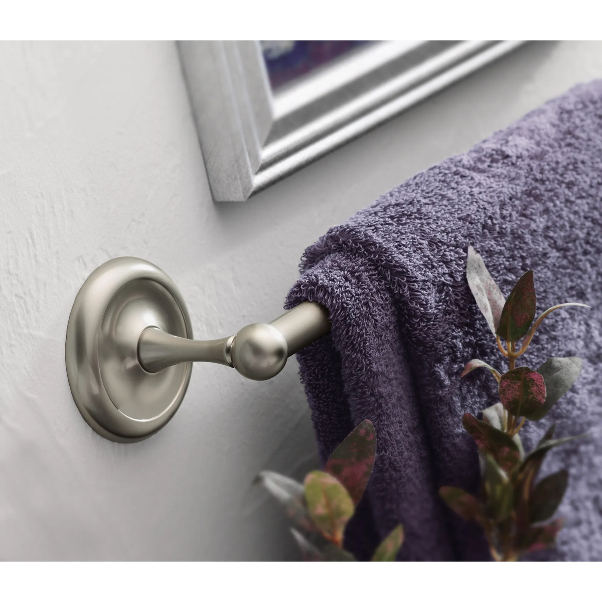 Yorkshire Satin nickel 18" Towel Bar