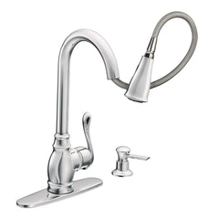 Anabelle One-Handle High Arc Pulldown Kitchen Faucet