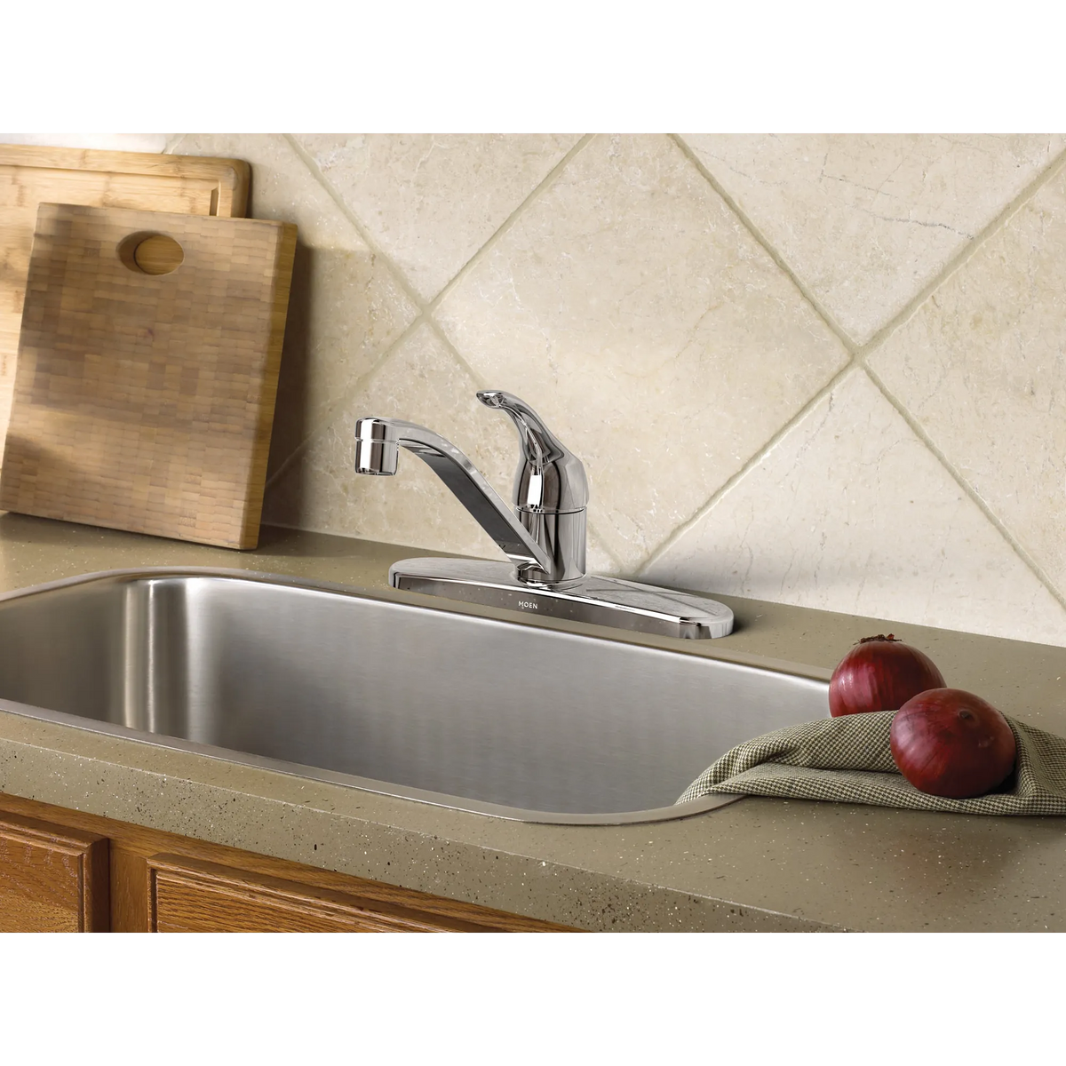 Adler One-handle Low Arc Kitchen Faucet