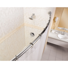 Moen Adjustable Curved Shower Rod