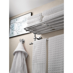 Iso Bathroom Shelf with Towel Bar