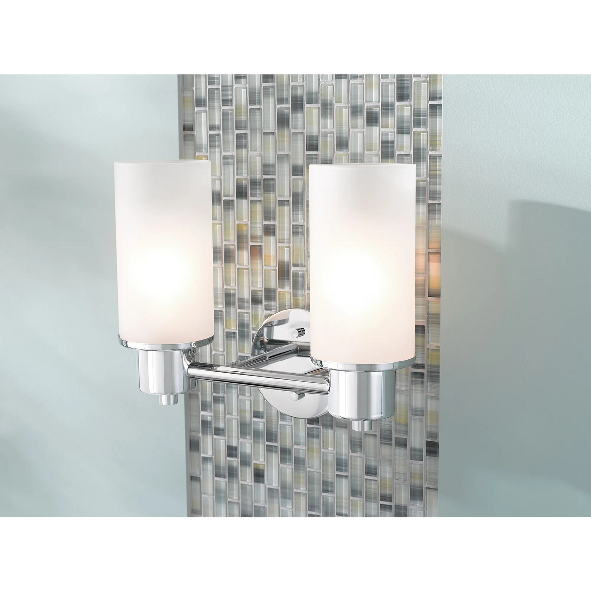Iso 2-Light Bathroom Vanity Light