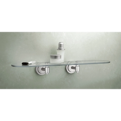 Iso Glass Decorative Wall Shelf
