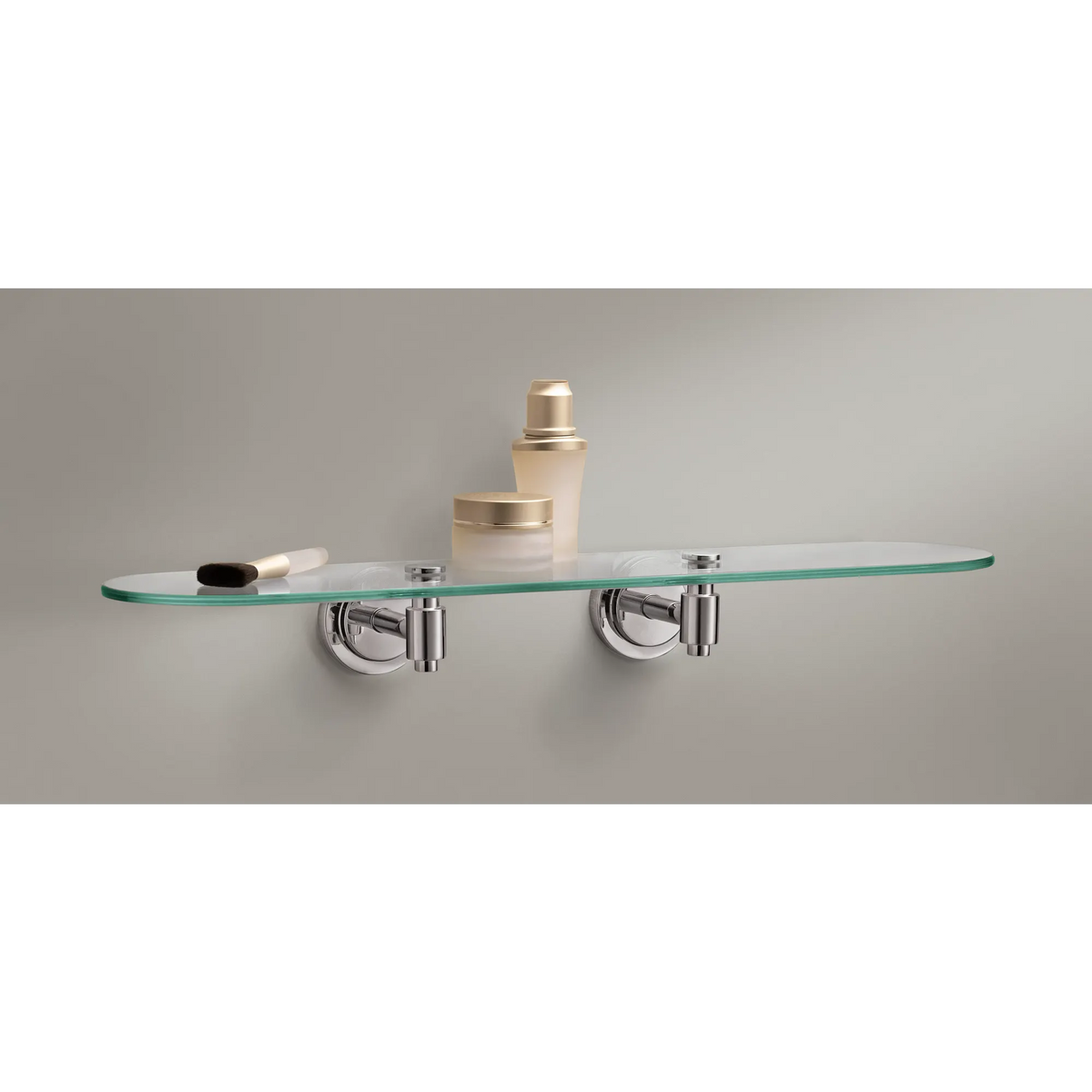 Iso Glass Decorative Wall Shelf