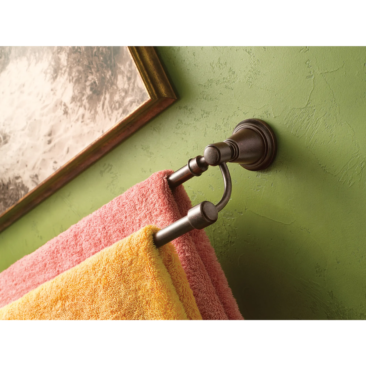 Bradshaw Oil Rubbed Bronze 24" Double Towel Bar