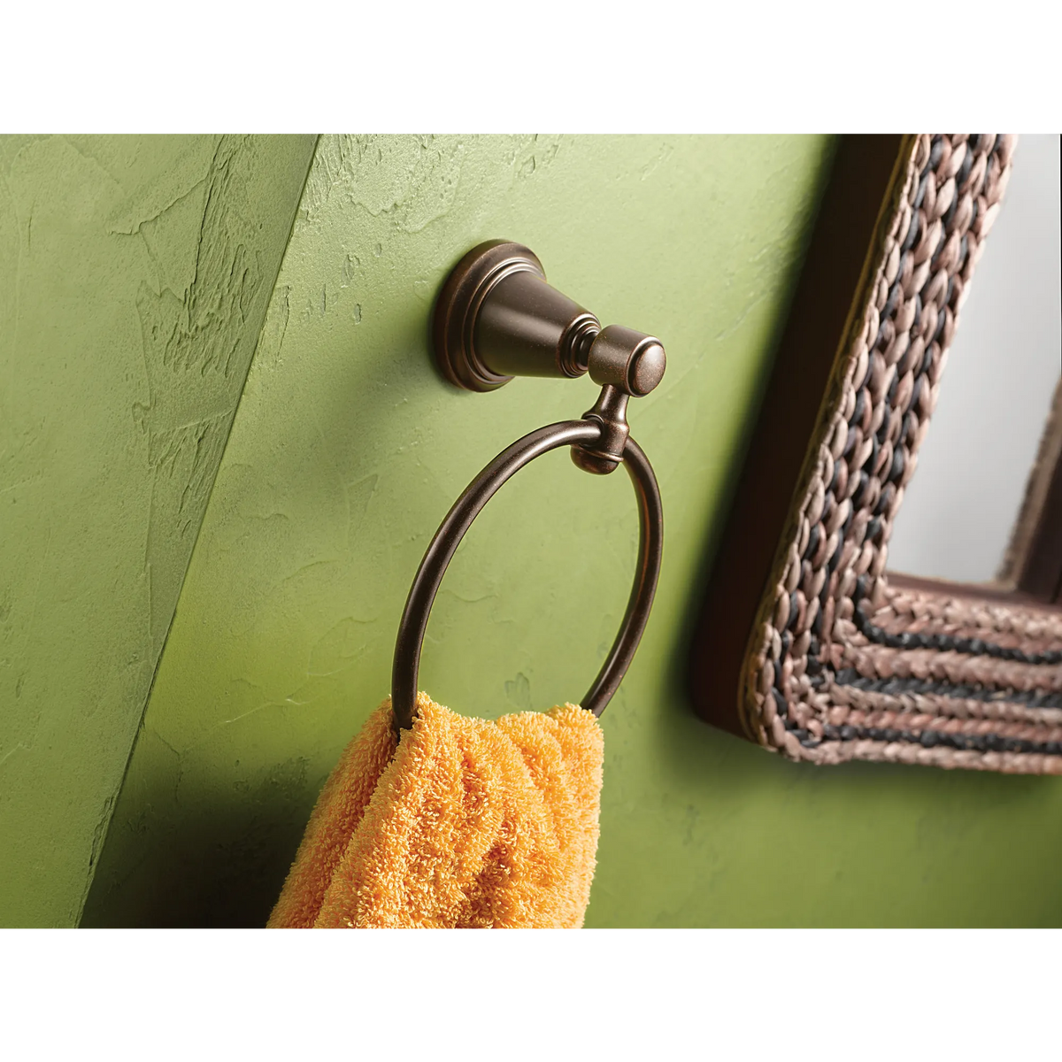 Bradshaw Chrome towel ring