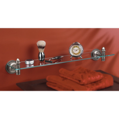 Stockton Chrome vanity shelf