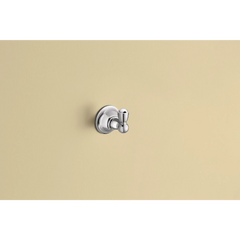 Sage Chrome Single Robe Hook