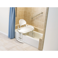 Moen Home Care Glacier Transfer Bench