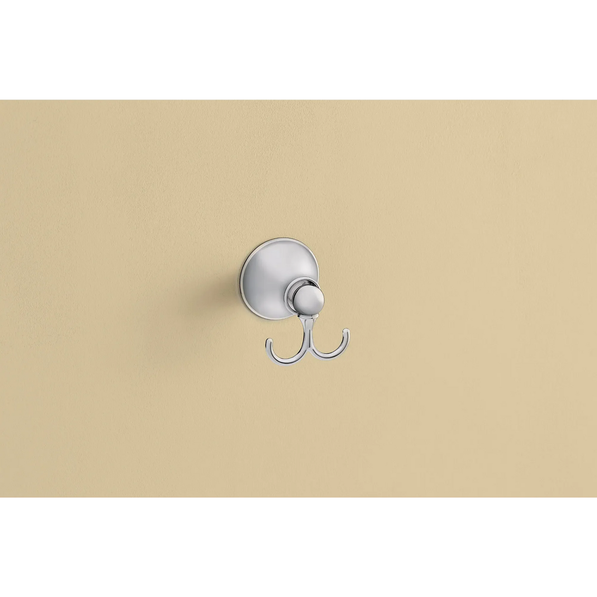 Lounge Chrome Double Robe Hook