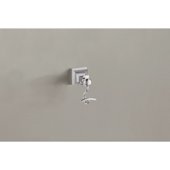 Retreat Chrome Single Robe Hook
