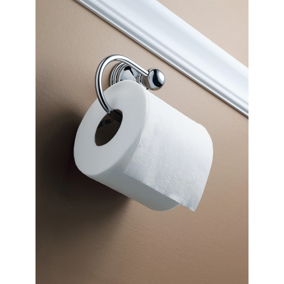 Preston Chrome European Toilet Paper Holder