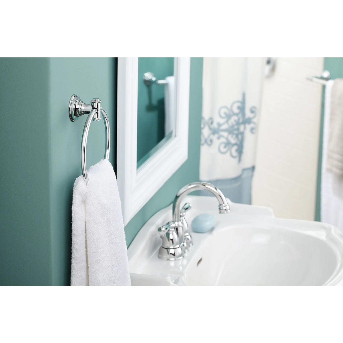 Ellsworth Chrome Towel Ring