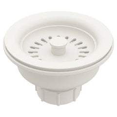 White drain for granite sinks