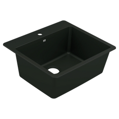 Host 25" Granite Dual Mount Single Bowl Sink