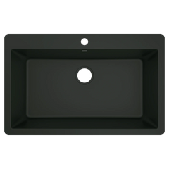 Host 33" Granite Dual Mount Single Bowl Sink