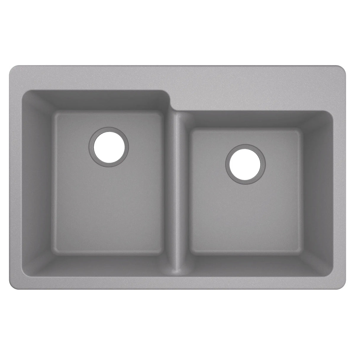 Granite Series double bowl undermount or drop in sink