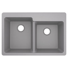 Granite Series double bowl undermount or drop in sink