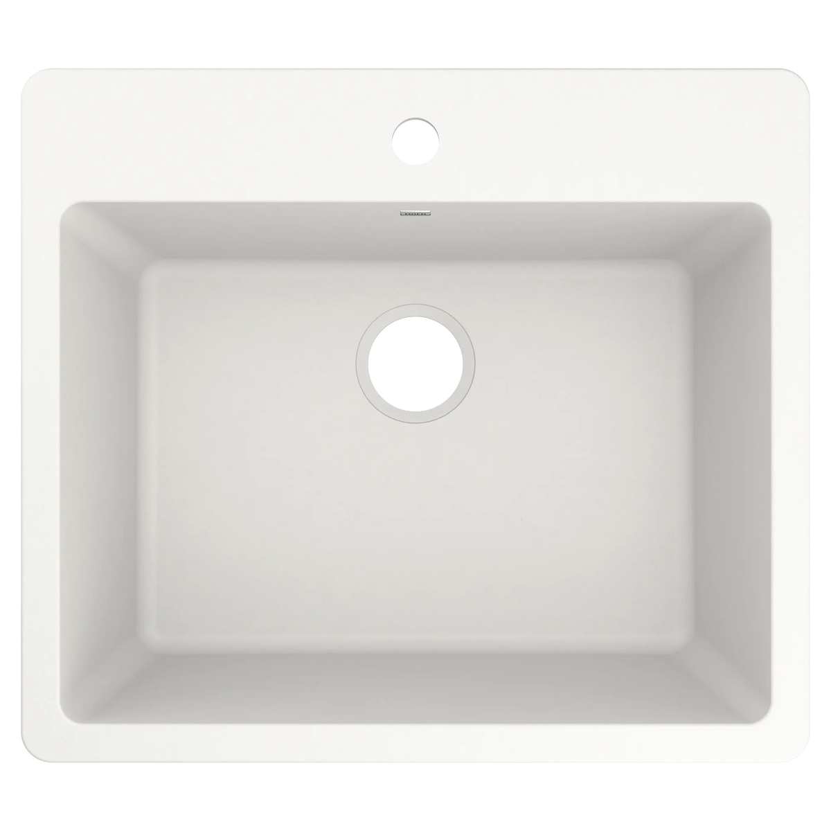 Host 25" Granite Dual Mount Single Bowl Sink