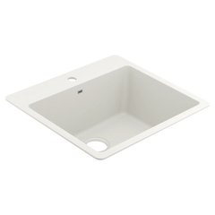 Host 25" Granite Dual Mount Single Bowl Sink