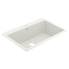 Host 33" Granite Dual Mount Single Bowl Sink