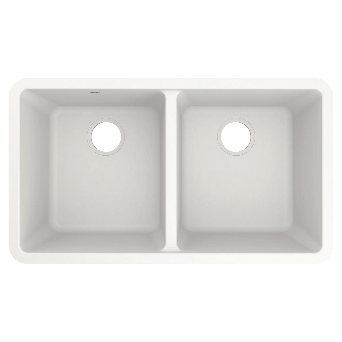 Host 33" Granite Undermount Double Bowl Sink