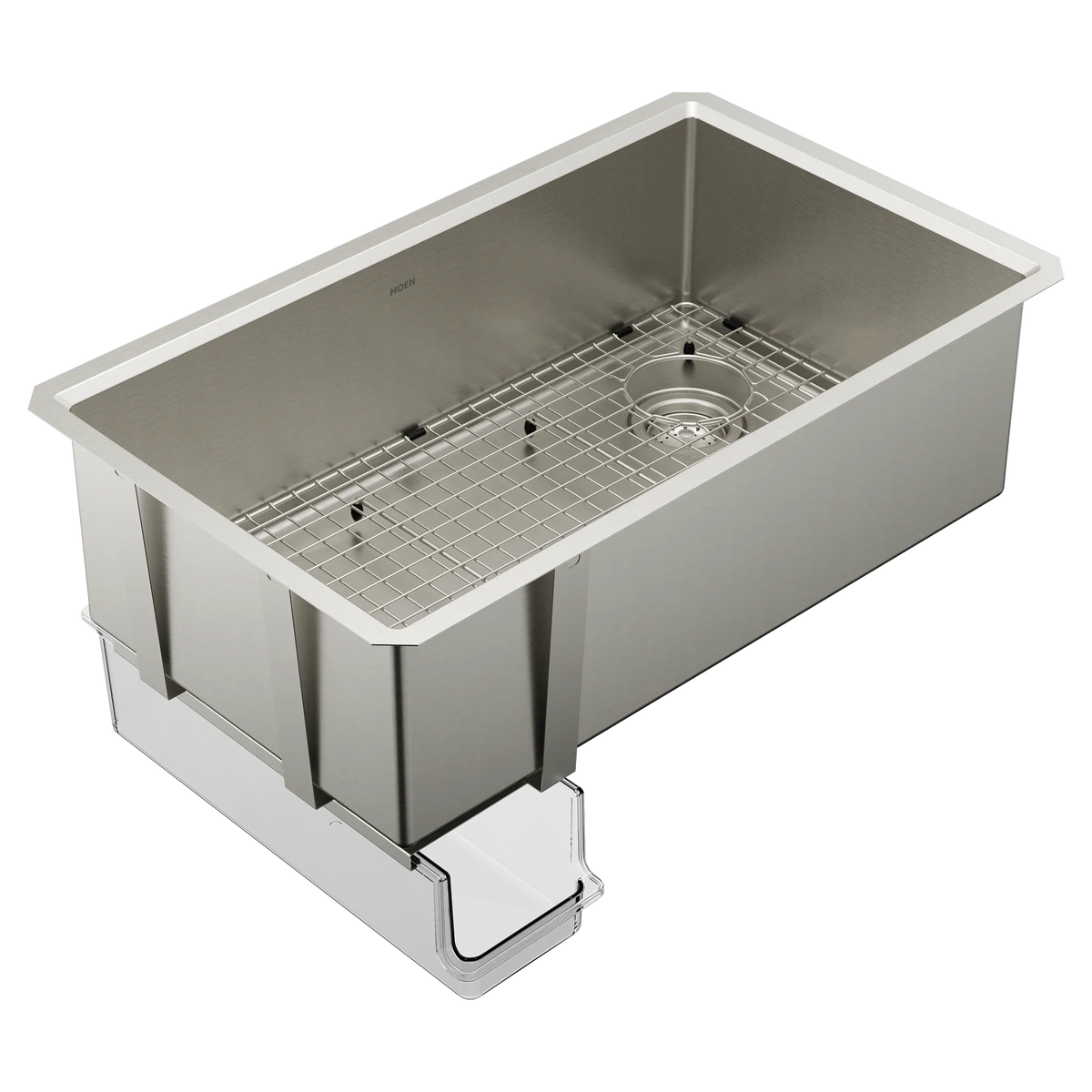 Luxe Chef™ 33” Workstation System Stainless Steel Undermount Single Bowl Sink