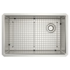 Luxe Chef™ 30” Workstation System Stainless Steel Undermount Single Bowl Sink