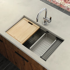 Cia One-Handle High Arc Pulldown Kitchen Faucet