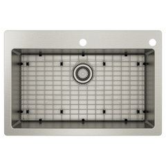 Prep 33" Stainless Steel  Dual Mount Single Bowl Sink