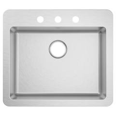Prep 25" Drop-in Single Bowl Sink
