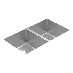 Prep 32" Undermount Double Bowl Sink