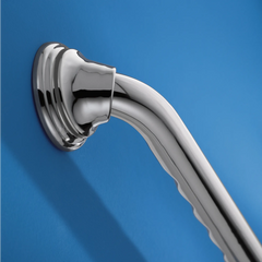 Bath Safety Chrome 16" Designer Grab Bar